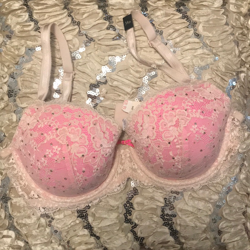 Victoria’s Secret Dream Angels Lined Demi Bra 34D